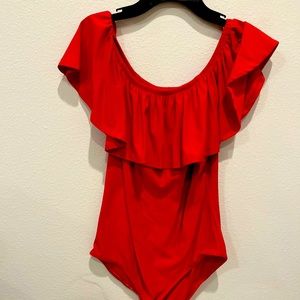 Red Bodysuit